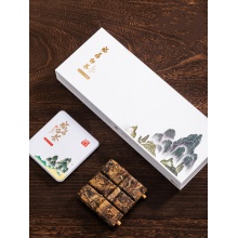正宗福鼎白茶老白茶寿眉小饼干茶礼盒装小方片小茶饼年货高档礼品